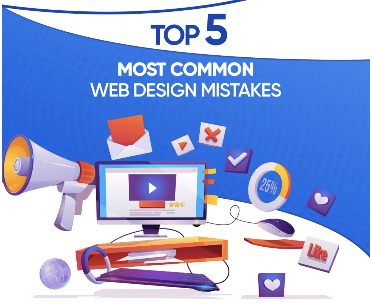Discover the top web design mistakes that hinder your online presence. Learn how to optimize for mobile, speed, SEO, and accessibility.